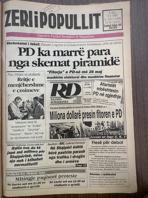 Zëri i Popullit 1997-02-02